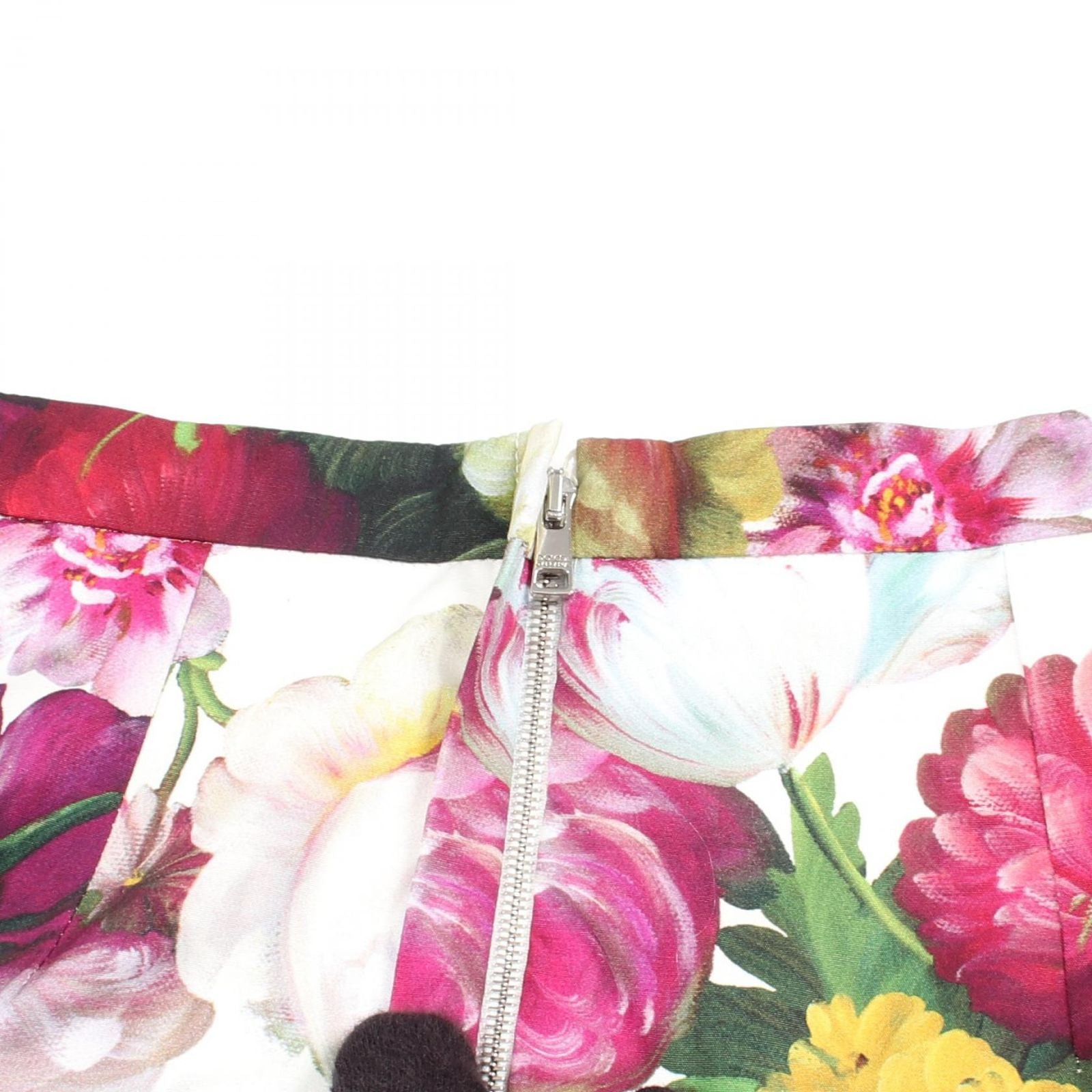 Dolce & Gabbana Skirt Floral Print No 40 Cotton — view 5