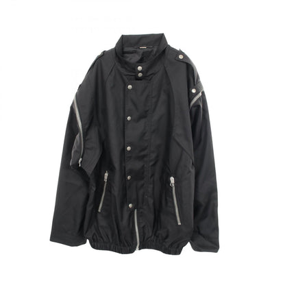 Gucci Metamorfosi Back Logo Black Nylon Jacket