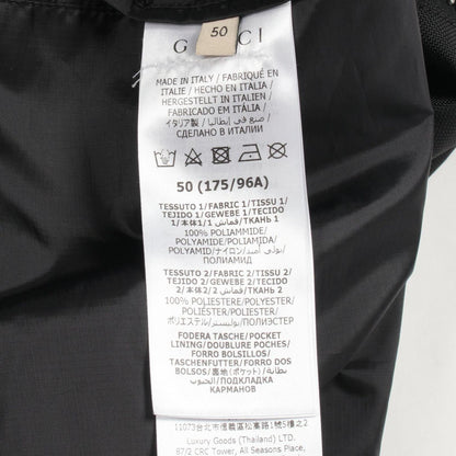 Gucci Metamorfosi Back Logo Black Nylon Jacket — view 6