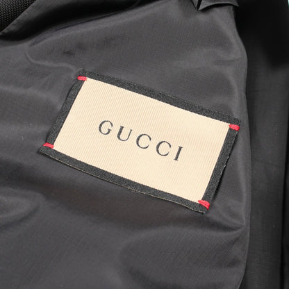 Gucci Metamorfosi Back Logo Black Nylon Jacket — view 3