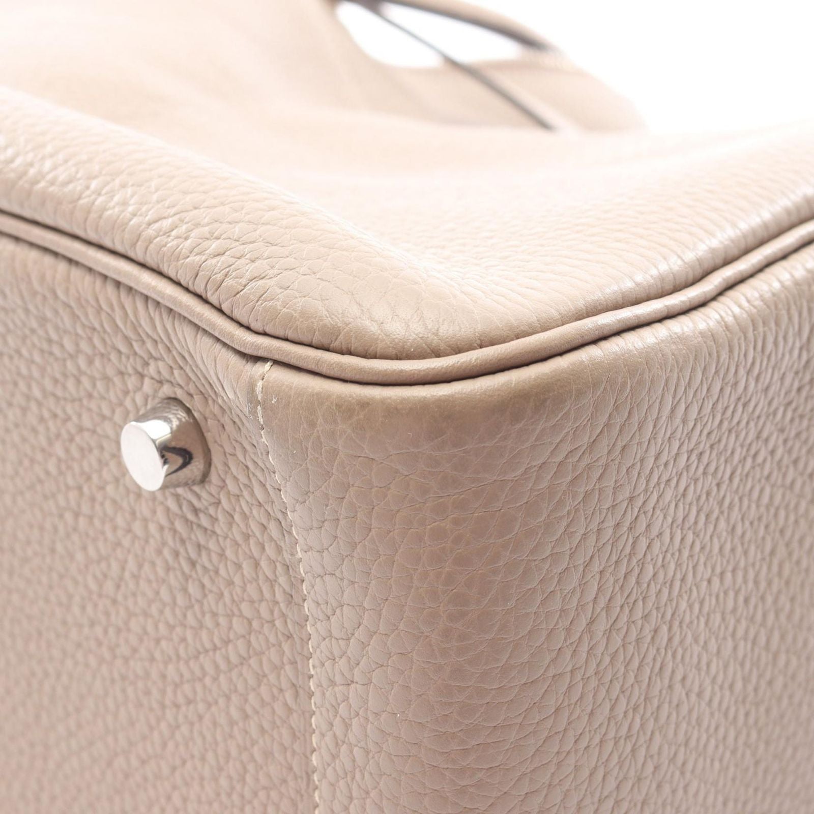 Hermes Shoulder Bag Lindy 30 Tourtier Legre Others Gray — view 7