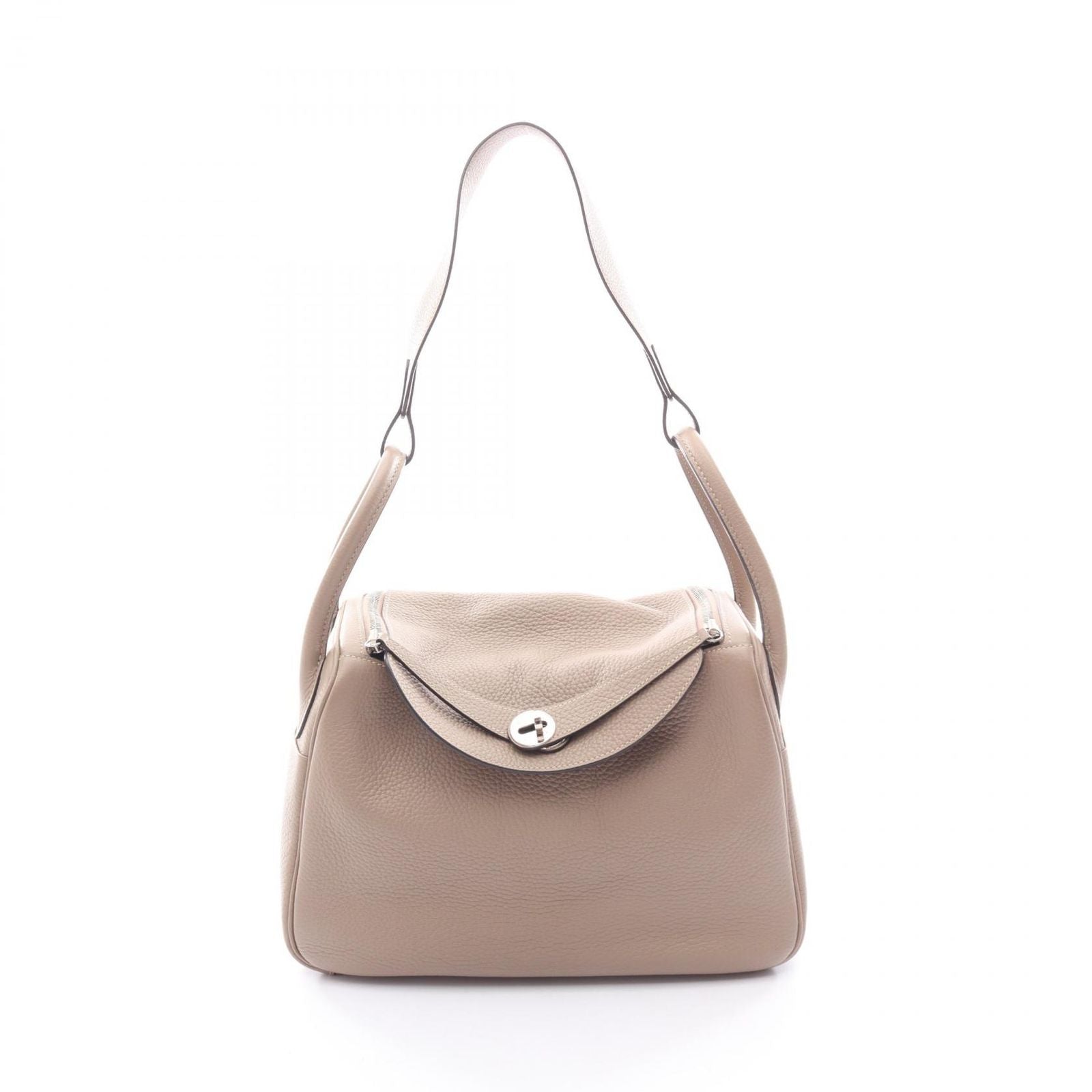 Hermes Shoulder Bag Lindy 30 Tourtier Legre Others Gray