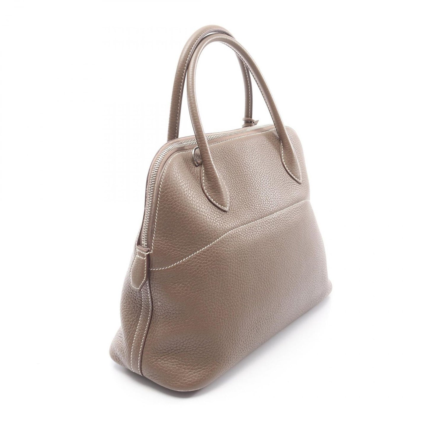 Hermes Handbag Tall 31 2-Way Etoupe Leather — view 2