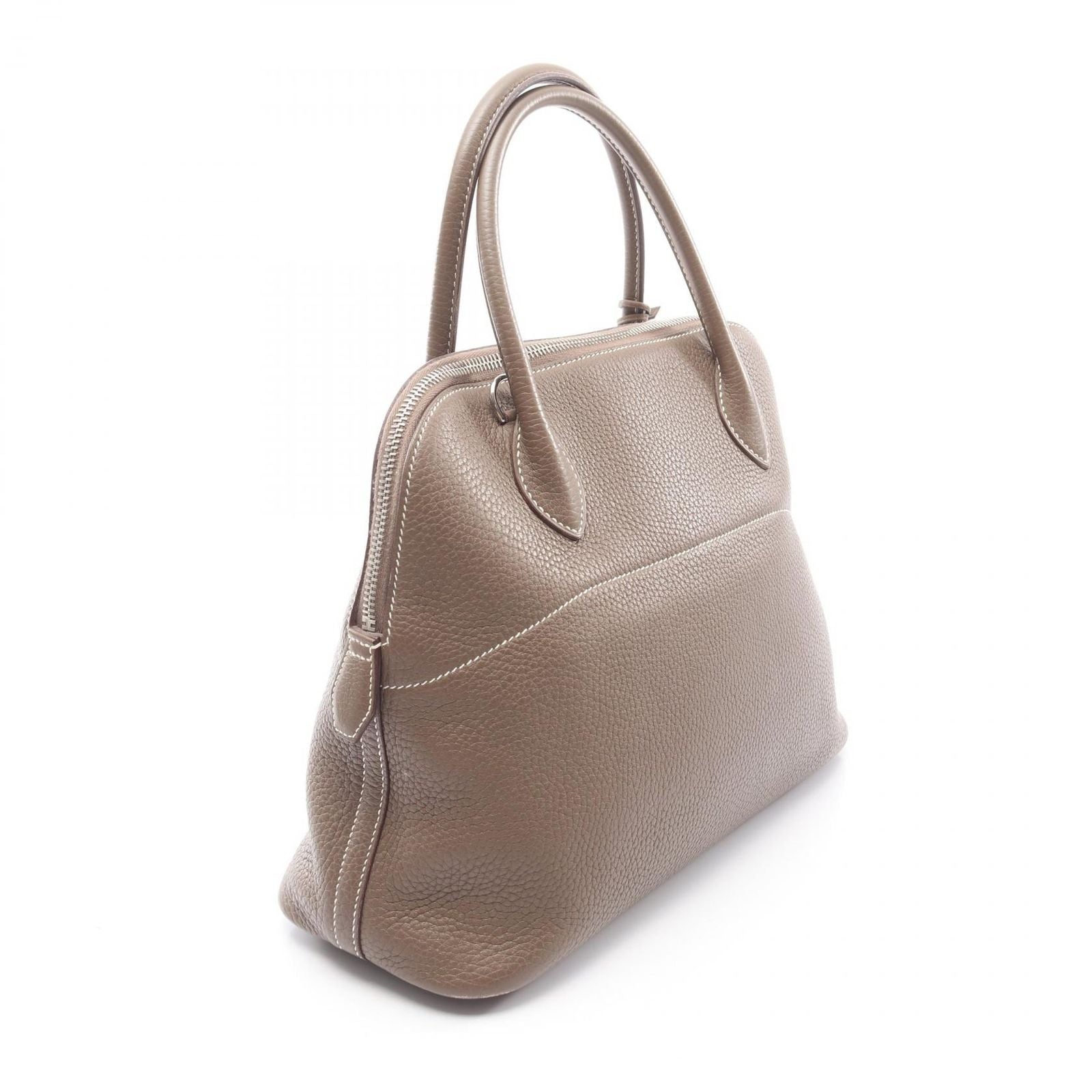 Hermes Handbag Tall 31 2-Way Etoupe Leather — view 2