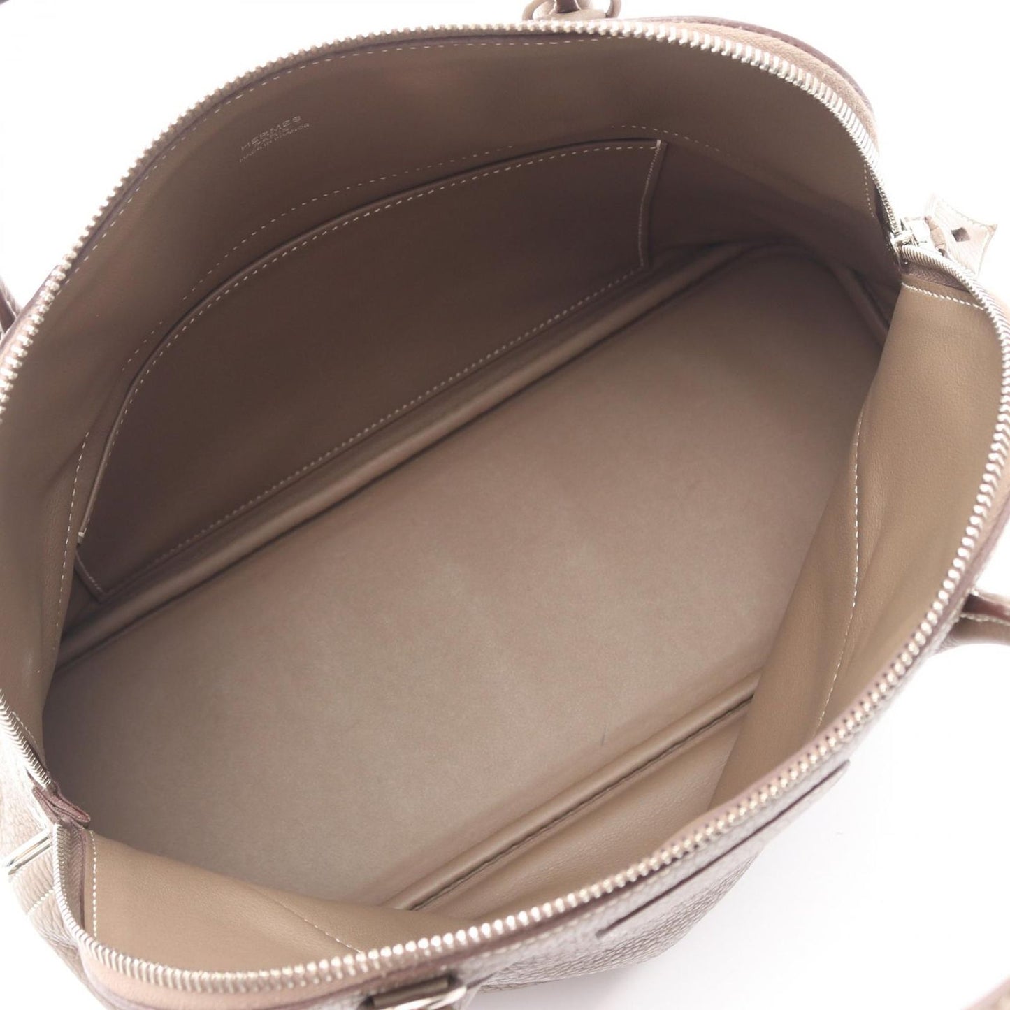 Hermes Handbag Tall 31 2-Way Etoupe Leather — view 3