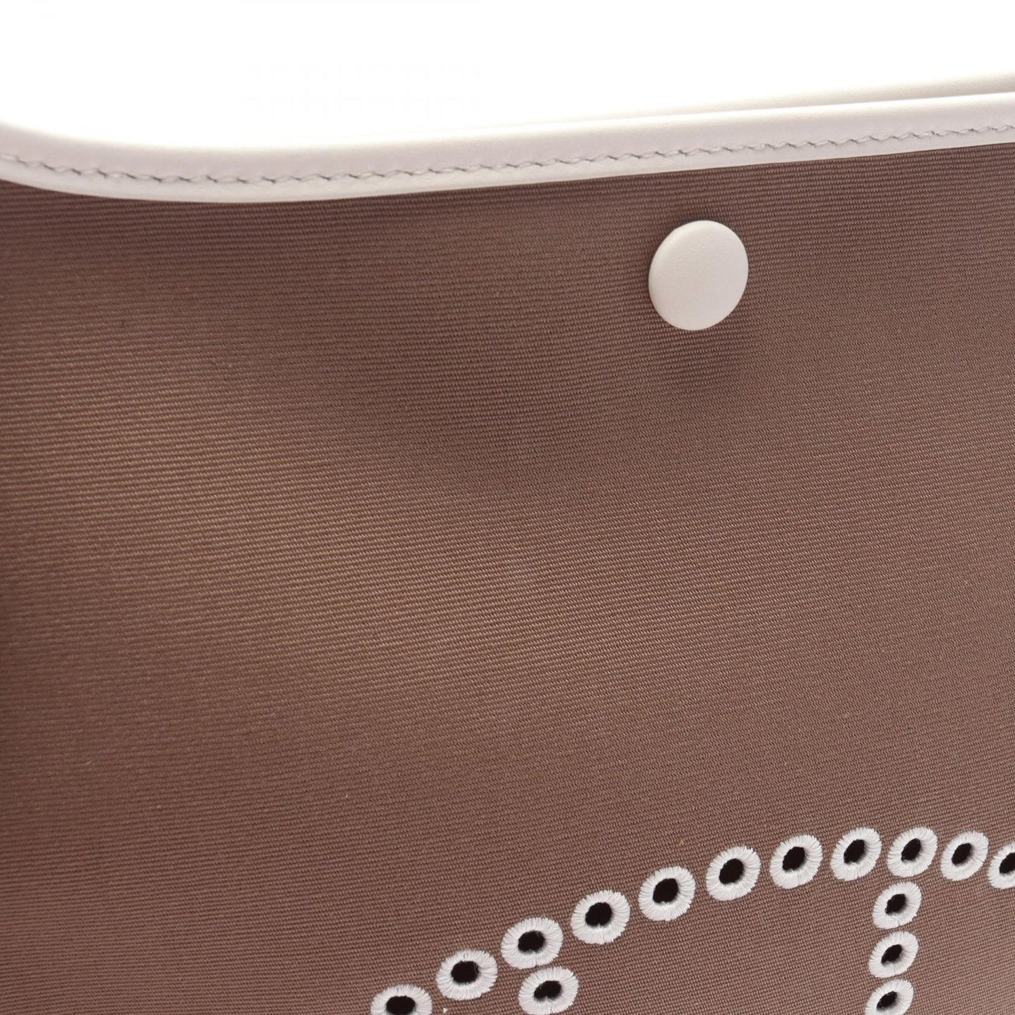 Hermes Shoulder Bag Neo Evelyne PM Etoupe Dune Gripere Canvas Leather Neo — view 7