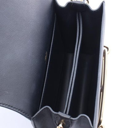 Hermes Shoulder Bag Roulis Mini Black Leather Calfskin — view 3