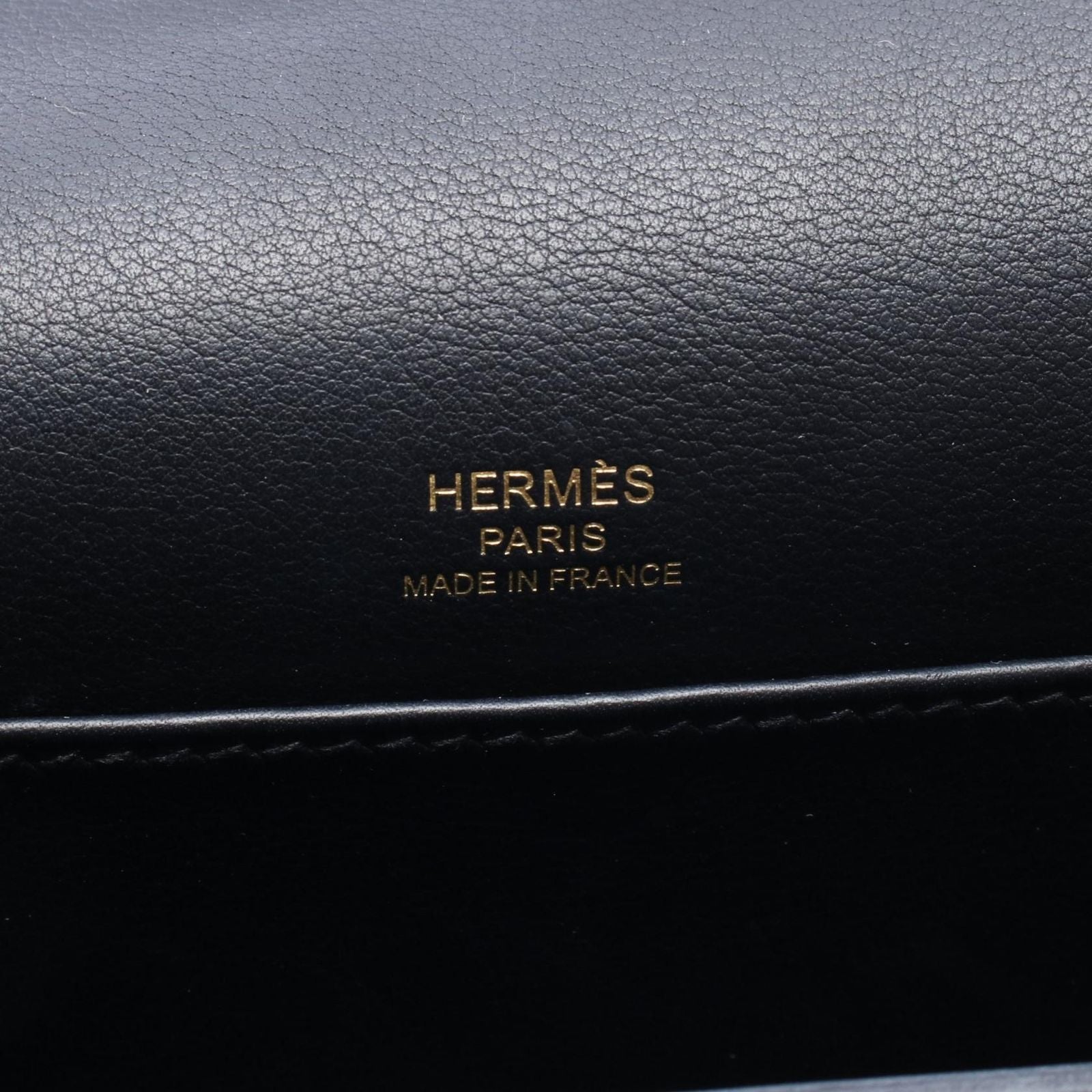 Hermes Shoulder Bag Roulis Mini Black Leather Calfskin — view 4