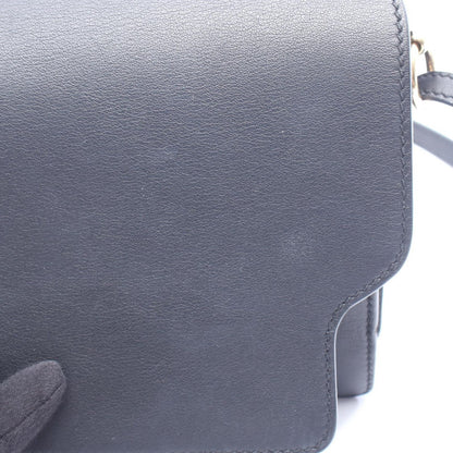 Hermes Shoulder Bag Roulis Mini Black Leather Calfskin — view 6