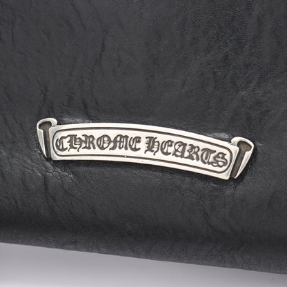 Chrome Hearts Bifold Wallet Judy Cross Button Leather — view 5