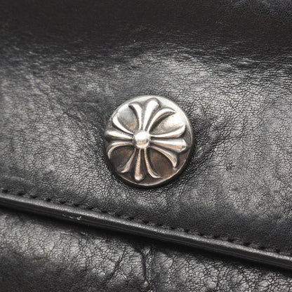 Chrome Hearts Bifold Wallet Judy Cross Button Leather — view 6
