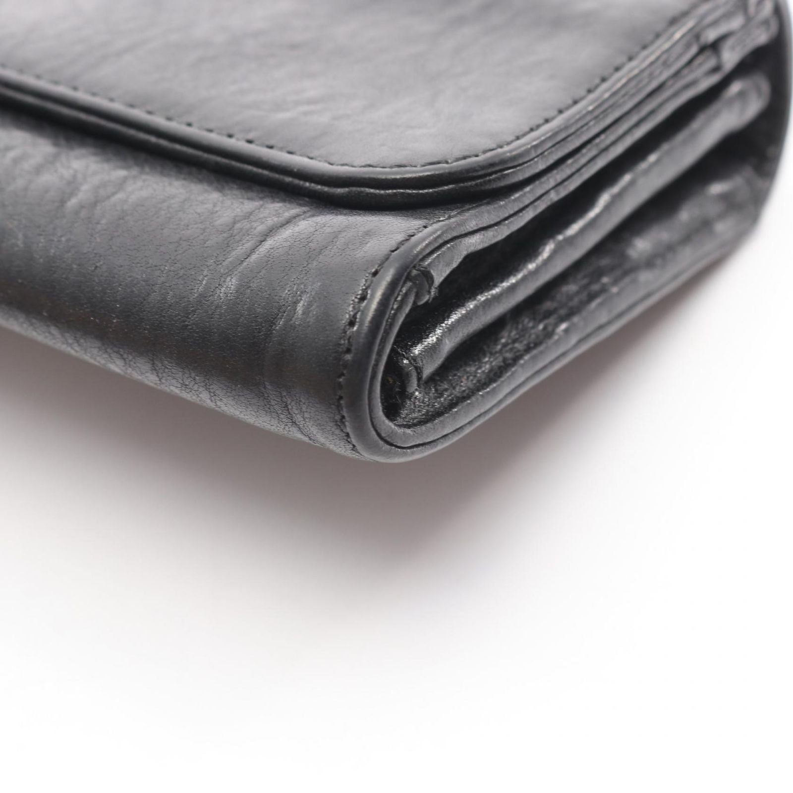 Chrome Hearts Bifold Wallet Judy Cross Button Leather — view 9