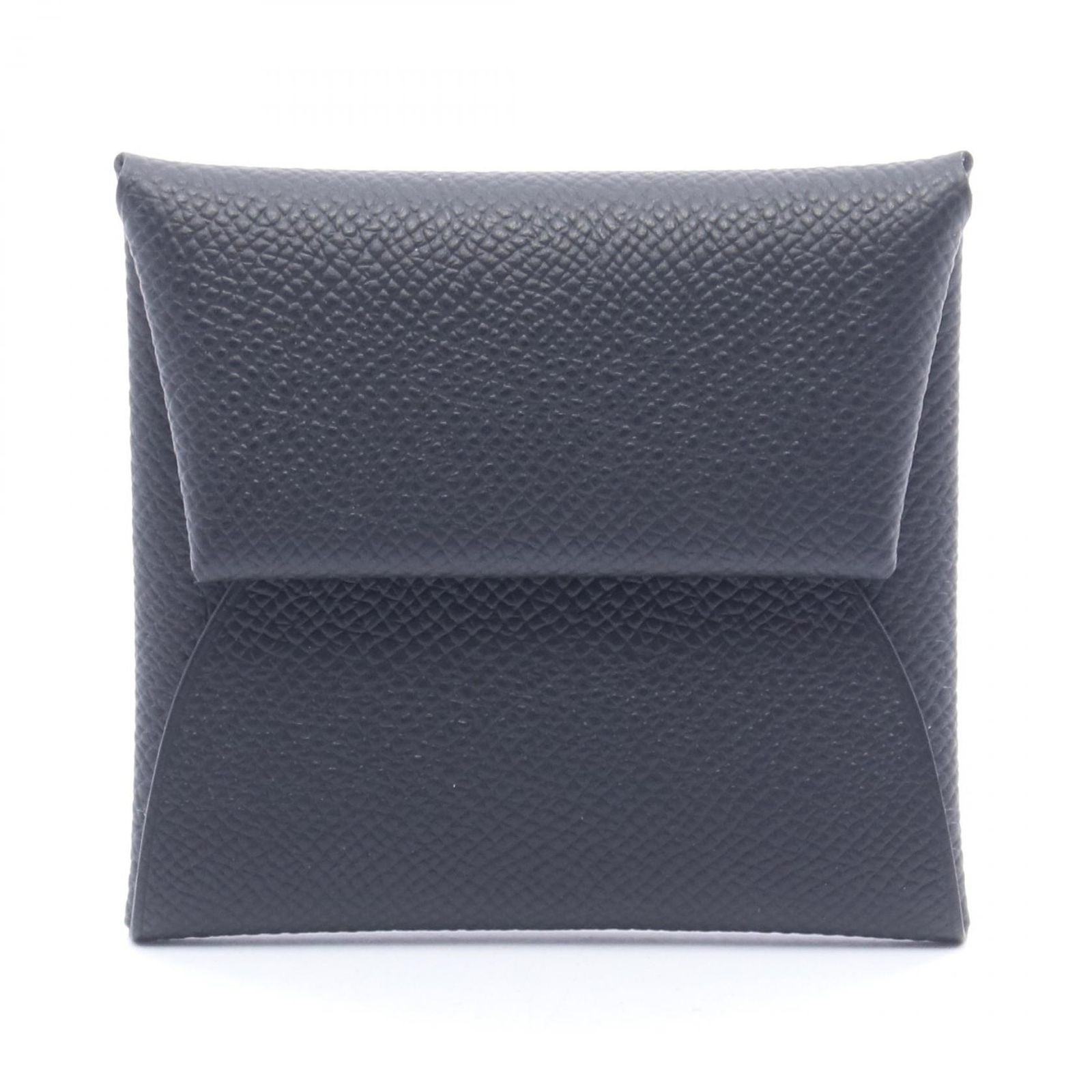 Hermes Coin Case Bastia Black Leather