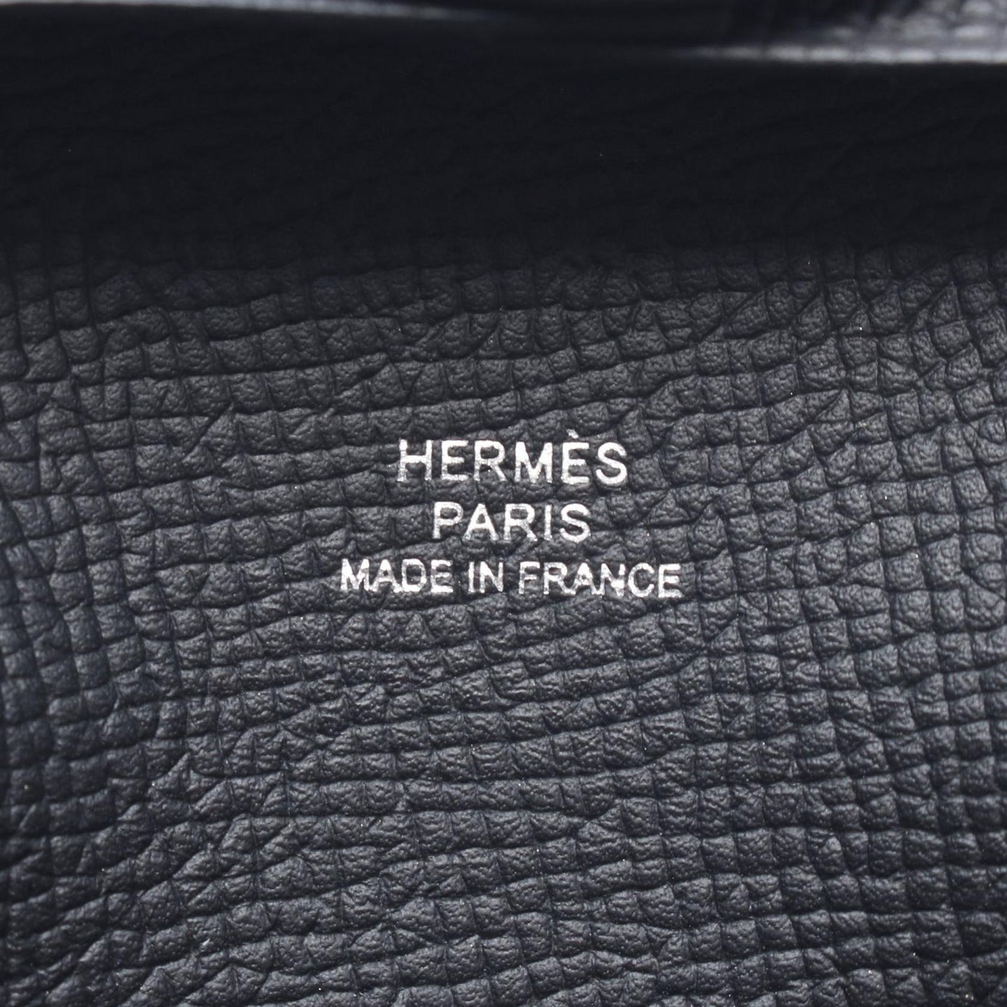Hermes Coin Case Bastia Black Leather — view 4