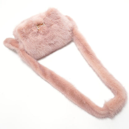 Fendi Shoulder Bag Rabbit Fur — view 8