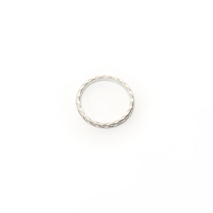 Chanel Ring Platinum Coco