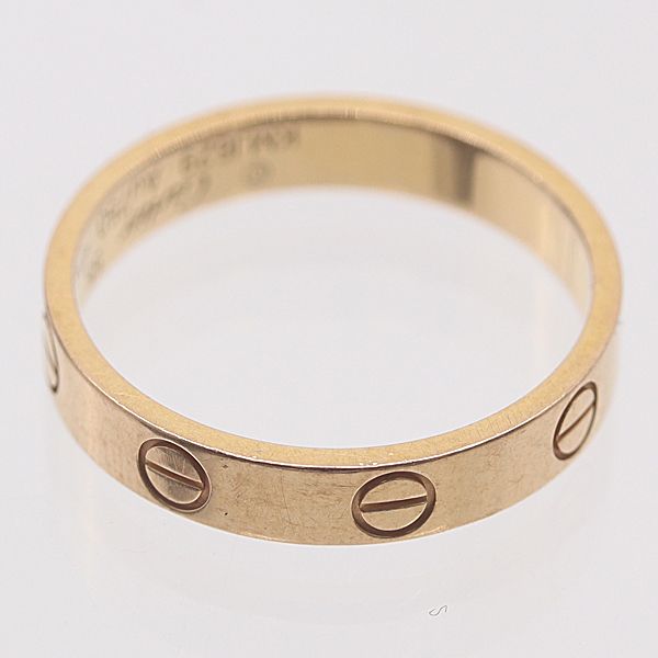 Cartier Mini Love Ring Gold 18k 55 Ako Mst Abc