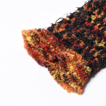 Chanel V-neck Knit Sweater CC Logo Multicolor Wool — view 5