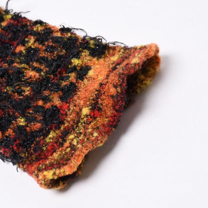 Chanel V-neck Knit Sweater CC Logo Multicolor Wool — view 6