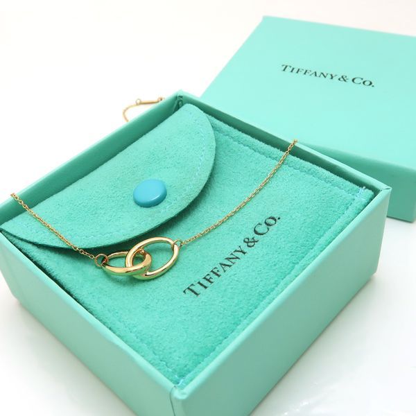 Tiffany & Co Double Necklace 18k 750 Yellow Gold Peretti Polished — view 2