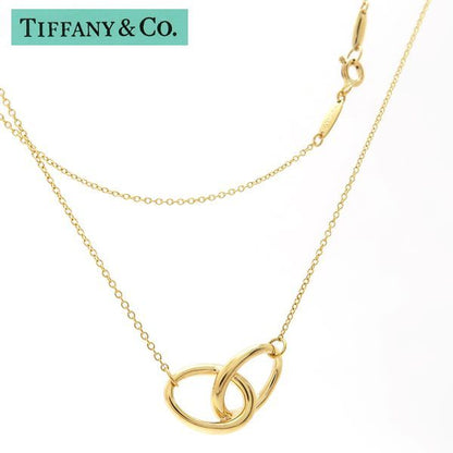 Tiffany & Co Double Necklace 18k 750 Yellow Gold Peretti Polished