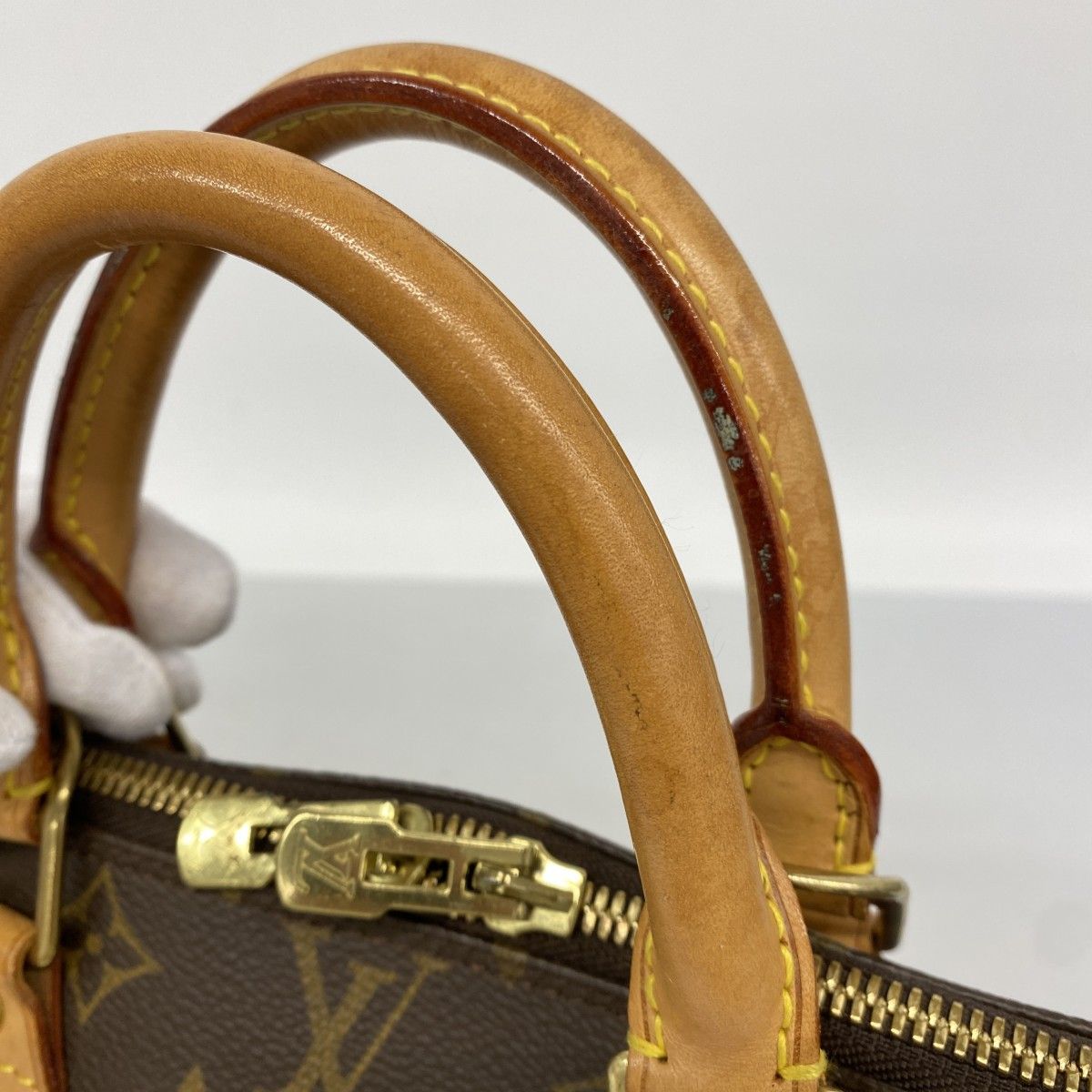 Louis Vuitton Handbag Monogram Alma Brown — view 7