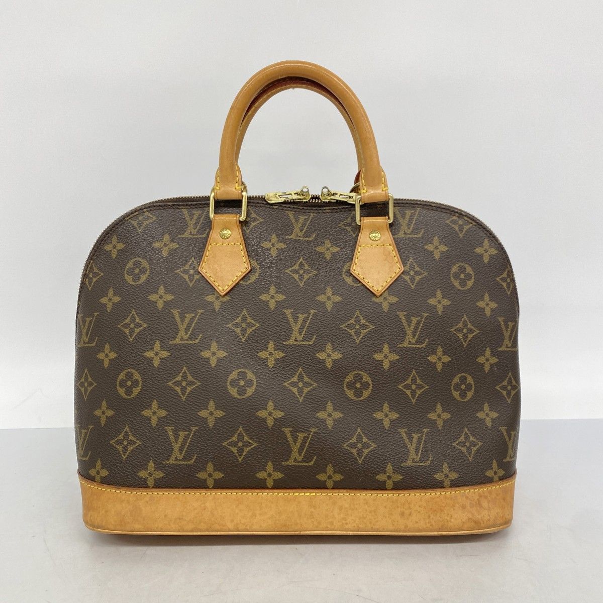 Louis Vuitton Handbag Monogram Alma Brown — view 9