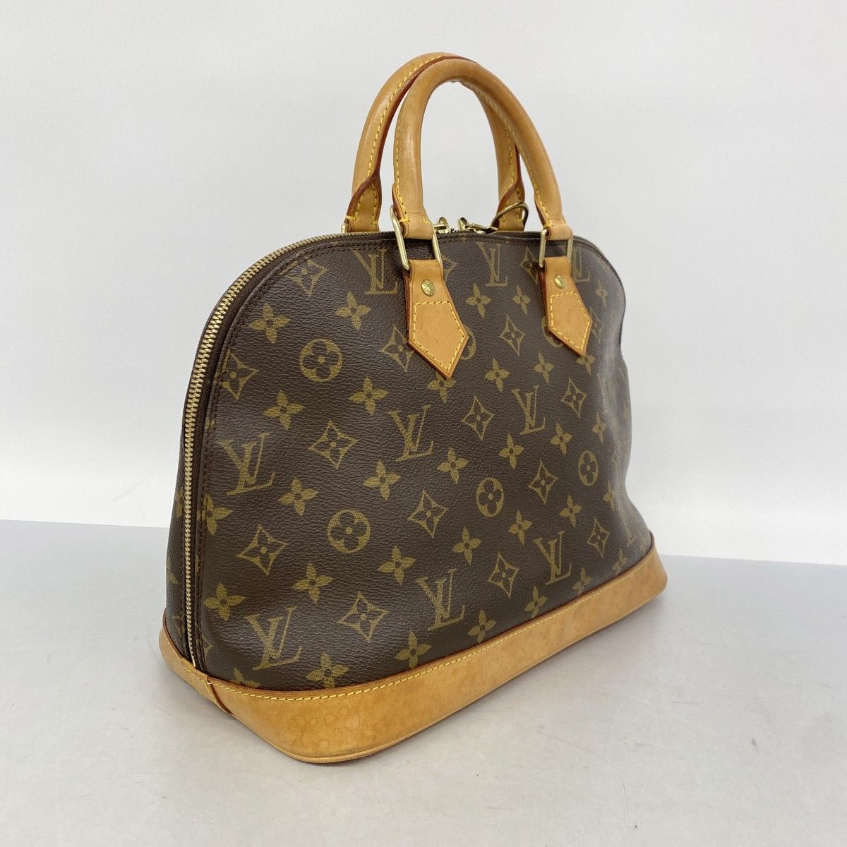Louis Vuitton Handbag Monogram Alma Brown — view 2