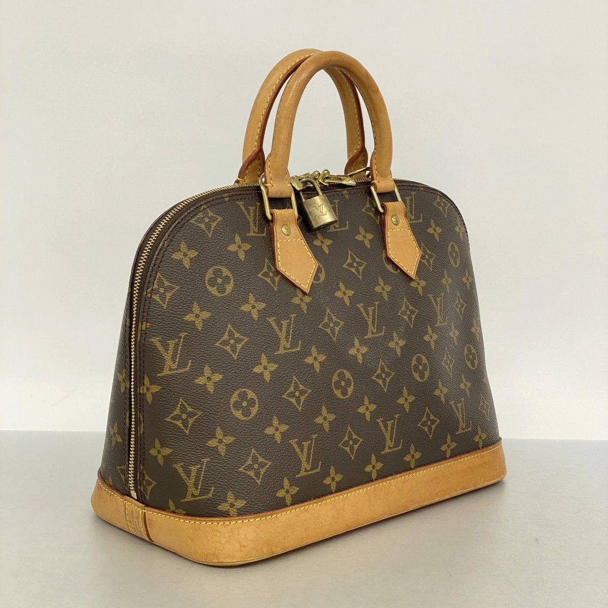 Louis Vuitton Handbag Monogram Alma Brown — view 2