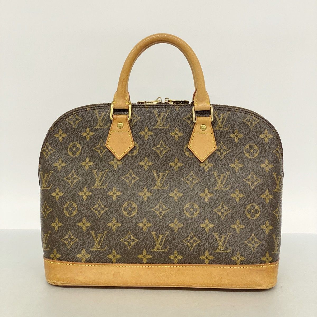 Louis Vuitton Handbag Monogram Alma Brown — view 9