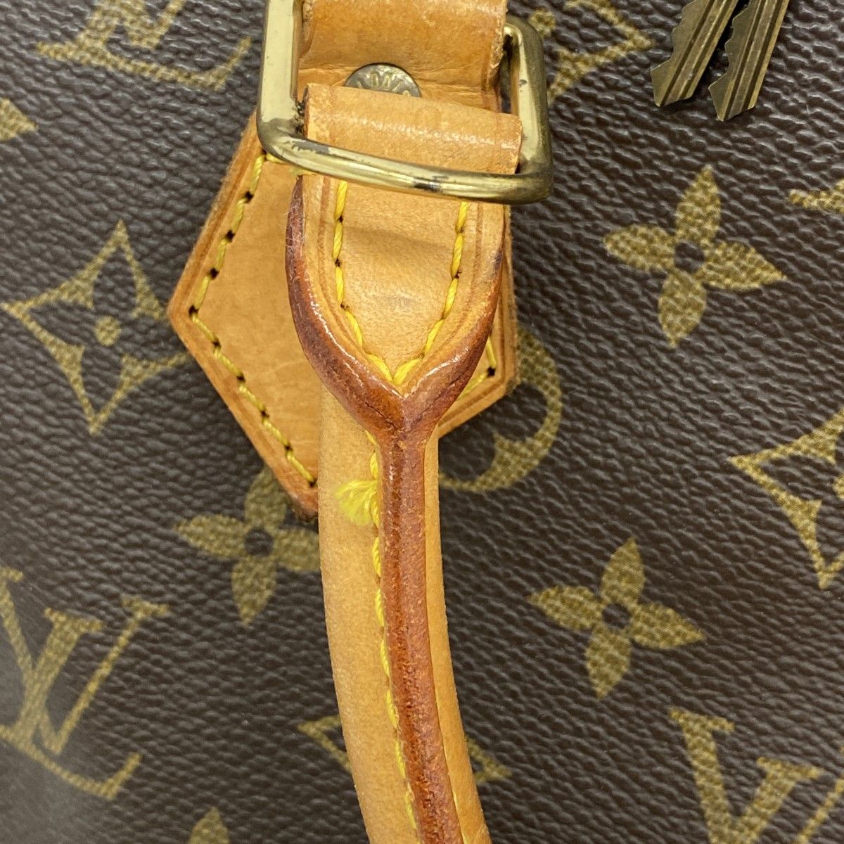 Louis Vuitton Handbag Monogram Alma Brown — view 8