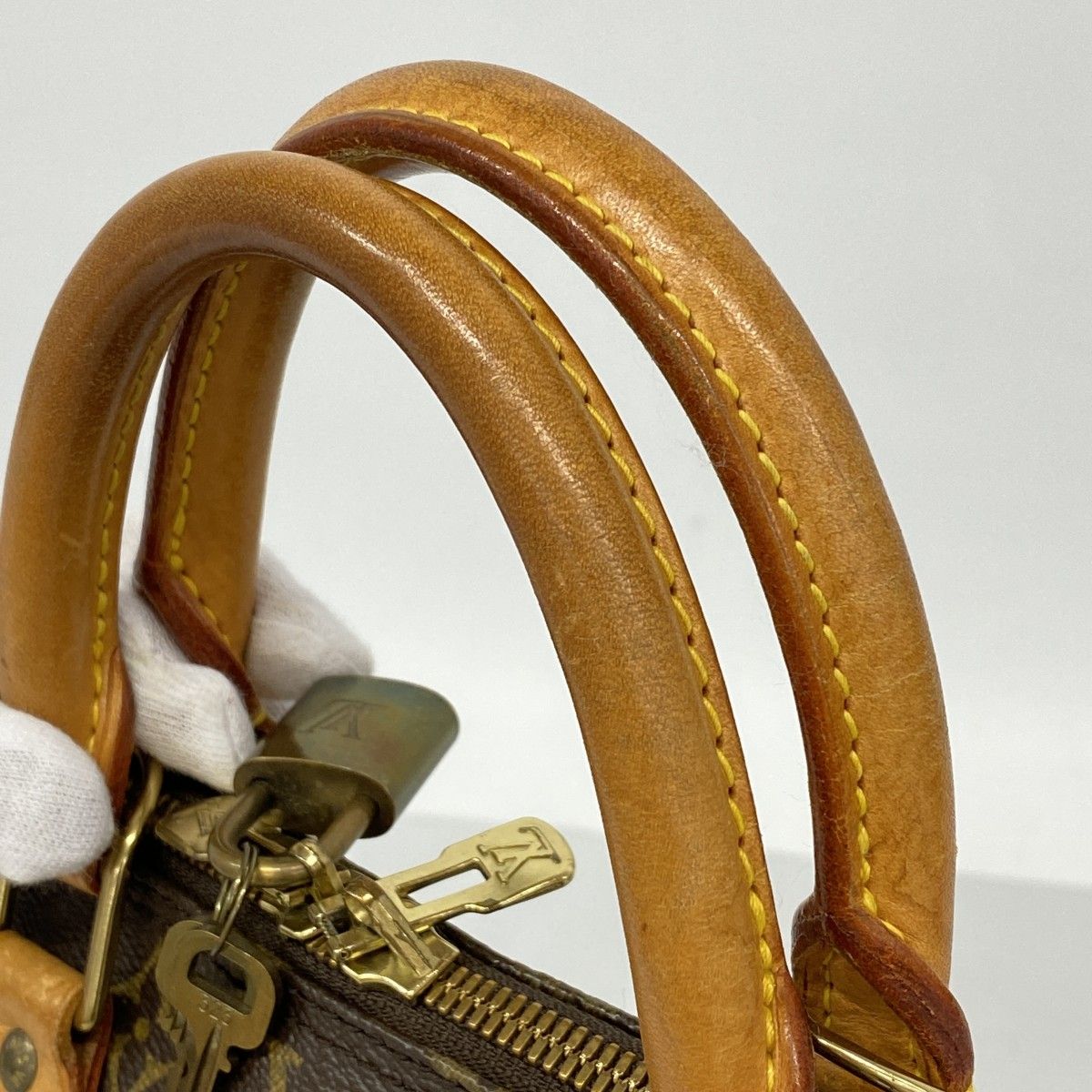 Louis Vuitton Handbag Monogram Alma Brown — view 7