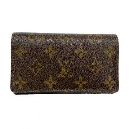 Louis Vuitton Wallet Monogram Portefeuille Tresor Brown