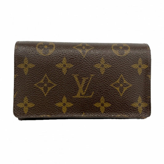 Louis Vuitton Wallet Monogram Portefeuille Tresor Brown