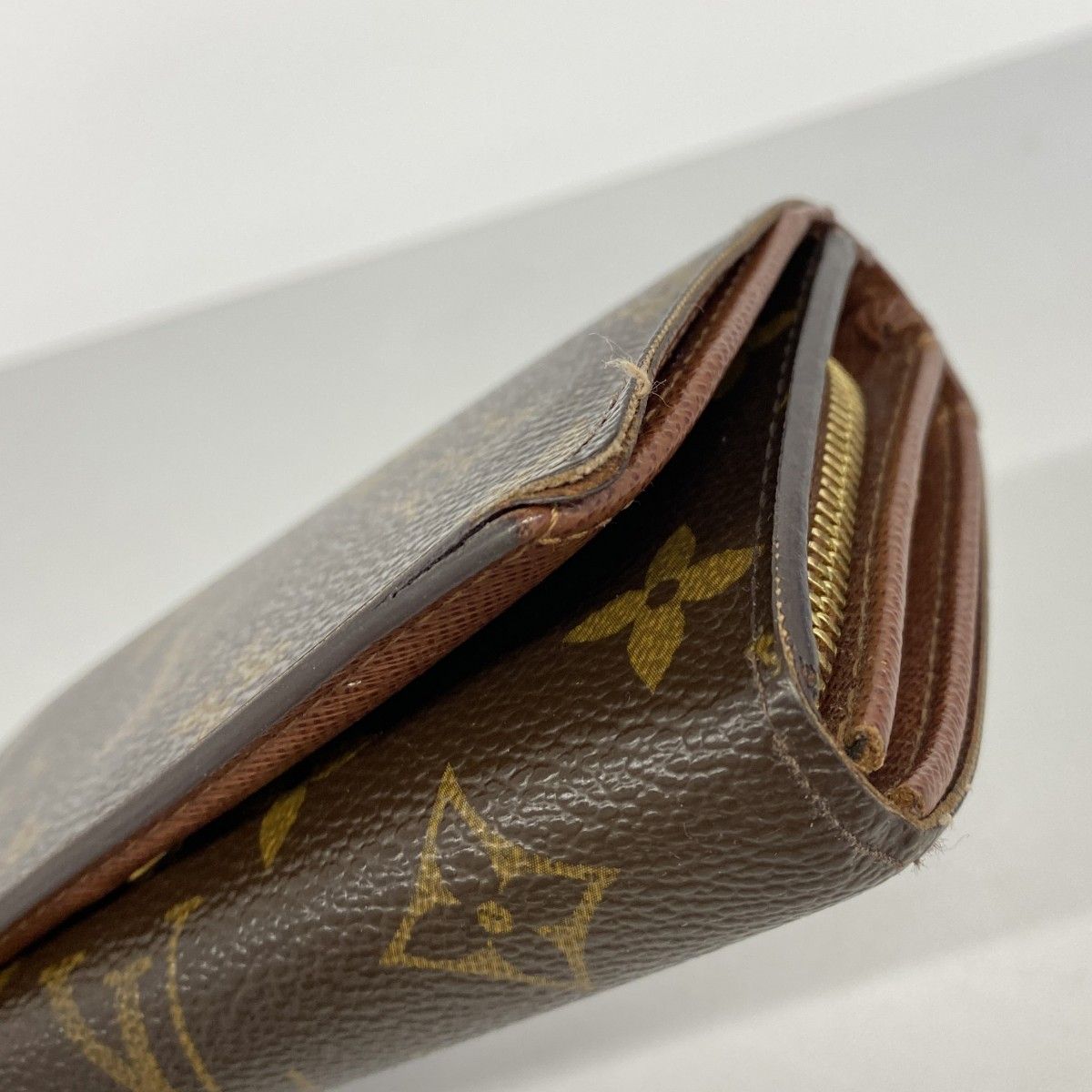 Louis Vuitton Wallet Monogram Portefeuille Tresor Brown — view 6