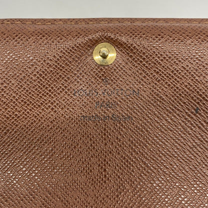 Louis Vuitton Wallet Monogram Portefeuille Tresor Brown — view 4
