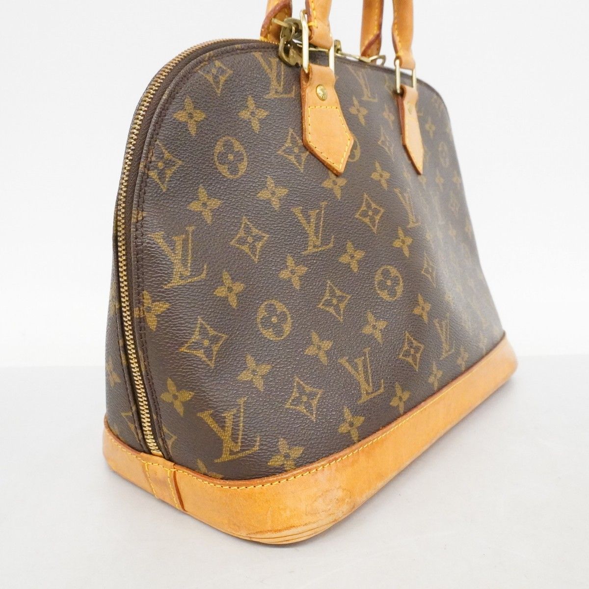 Louis Vuitton Handbag Monogram Alma Brown — view 2