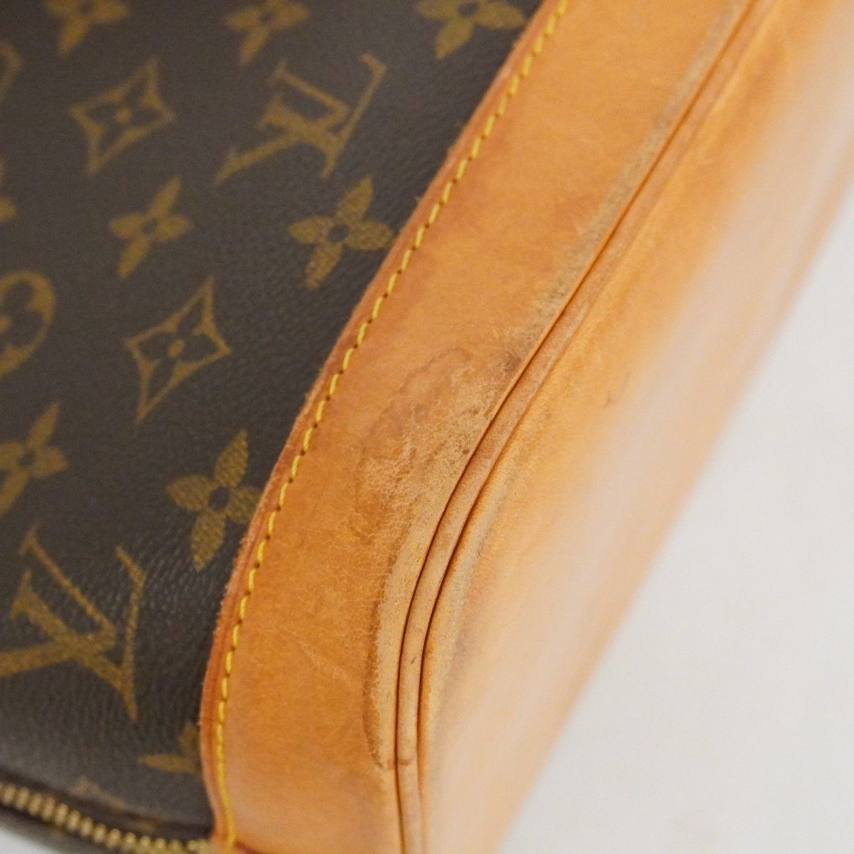 Louis Vuitton Handbag Monogram Alma Brown — view 6