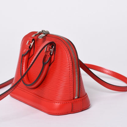 Louis Vuitton Nano Alma Shoulder Bag Epi Leather Castilian — view 4