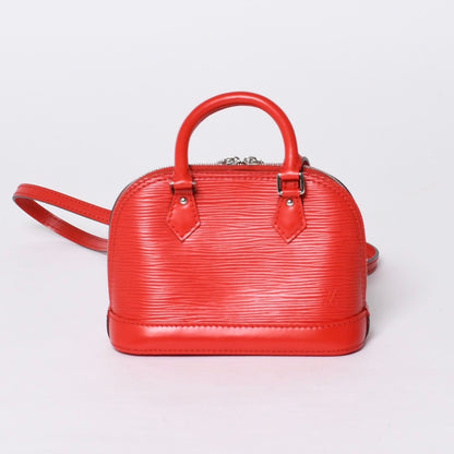 Louis Vuitton Nano Alma Shoulder Bag Epi Leather Castilian — view 2