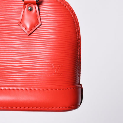 Louis Vuitton Nano Alma Shoulder Bag Epi Leather Castilian — view 6