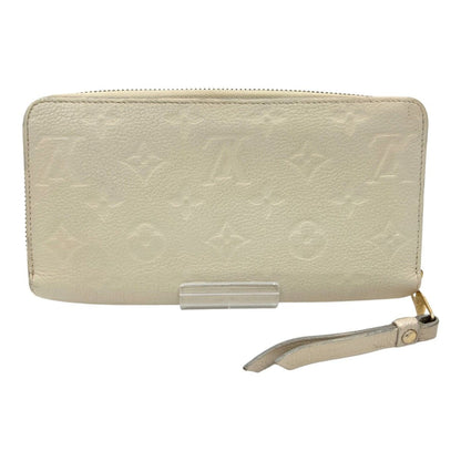 Louis Vuitton Monogram Empreinte Zippy Wallet Zipper White — view 2