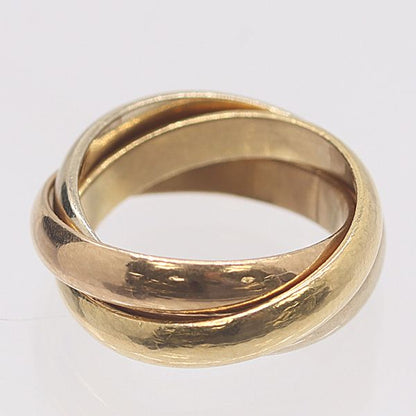 Cartier Trinity Ring White Gold 18k Pg Wg 49 Ako Abc — view 2