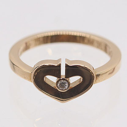 Cartier Cheart Diamond Ring Gold 18k 47 Ako — view 2