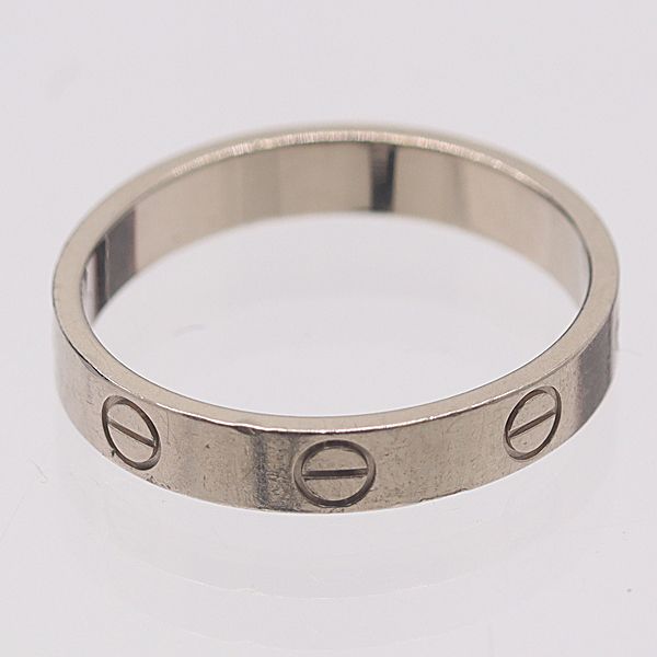 Cartier Mini Love Ring White Gold 18k 56 Ako Mst Abc — view 2