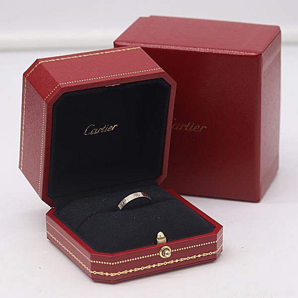 Cartier Mini Love Ring White Gold 18k 56 Ako Mst Abc