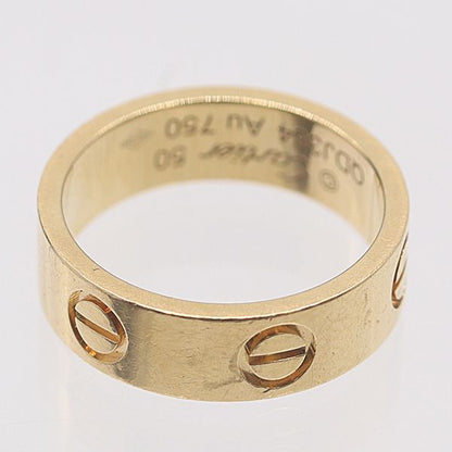 Cartier Love Ring Gold 18k 50 Ako Mst Abc — view 2