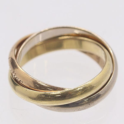 Cartier Trinity Ring White Gold 18k Pg Wg 58 Ako Mst Abc — view 2