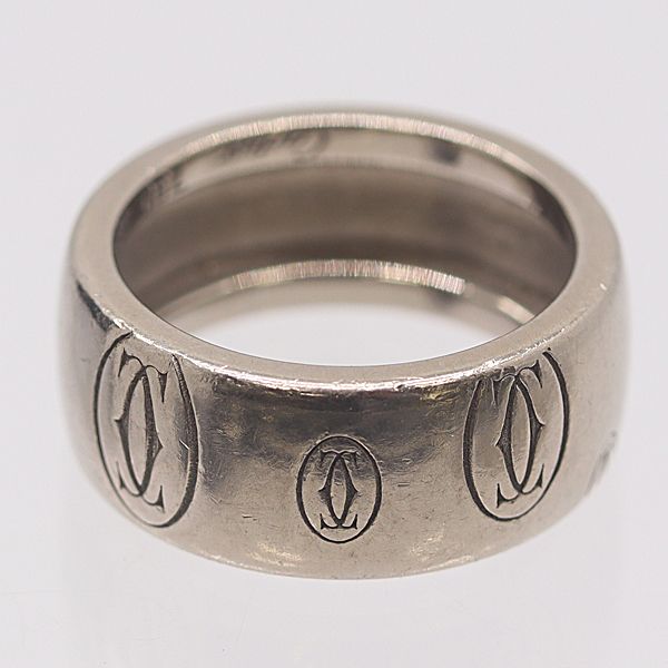 Cartier Happy Birthday Ring Silver 18k White Gold 49 Ako Abc