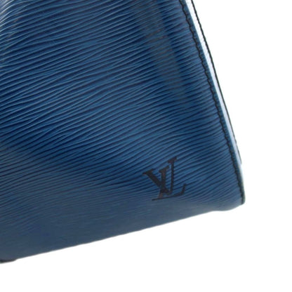 Louis Vuitton Epi Leather Keepall 45 Boston Bag Blue YM — view 8